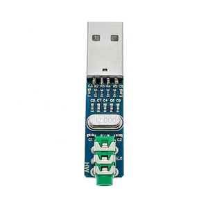 Mini-USB Mini-DAC Entschlüsselungstafel PCM2704 Tonkarte analoge Stromversorgung 5 V Stromversorgung - Product Image 2