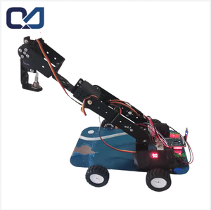 Robot mecánico de control remoto para coche, programador de enseñanza, robótico, vehículos, 4DOF, manipulador con ruedas, gran oferta - Product Image 1