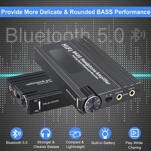 HiFi BASS Headphone Amplifier BT 5.0 Earphone Amp 3.5mm AUX Input <strong>Output</strong> With Volume Control for Mobile Phone <strong>Computer</strong> Tablet - Product Image 5
