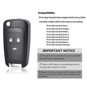Vauxhall Opel Chevrolet Buick Astra Insignia Vectra Zafira MerivaMokka Fob用の3ボタンリモートコントロールカーキーシェル - Product Image 2
