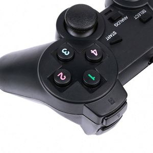 Máquina de Pc Ps2 con cable, Gamepad con apariencia de vibración única, controlador de consola de juegos Usb