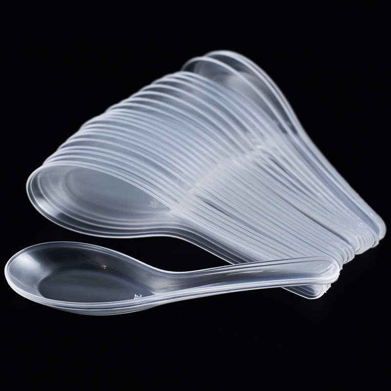 1800 cuillères transparentes