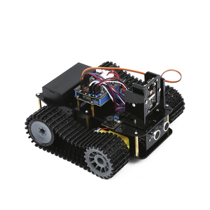 Arduino-kompatibles Smart Tank Robot Car Kit mit Kamera modul und Hindernis vermeidung für Robotik-Enthusiasten