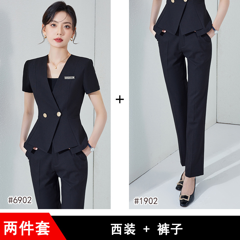 black suit pants
