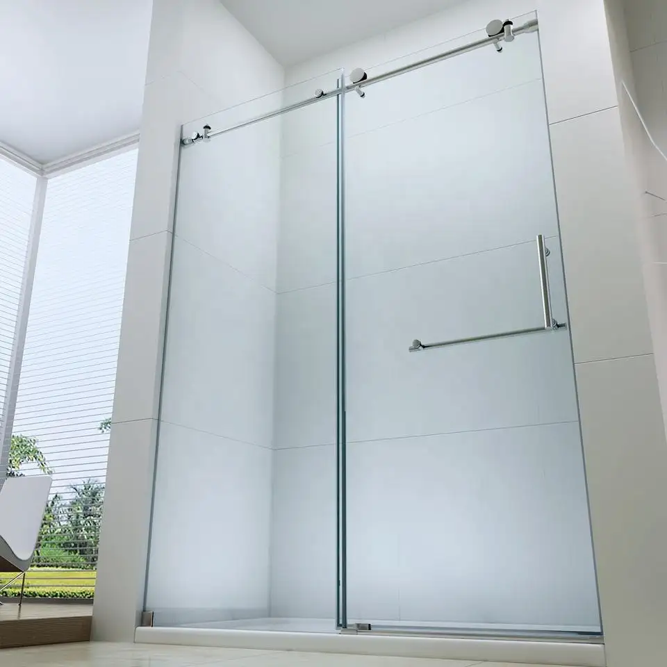 Box doccia completo bagno d'angolo chiuso in vetro temperato all'ingrosso