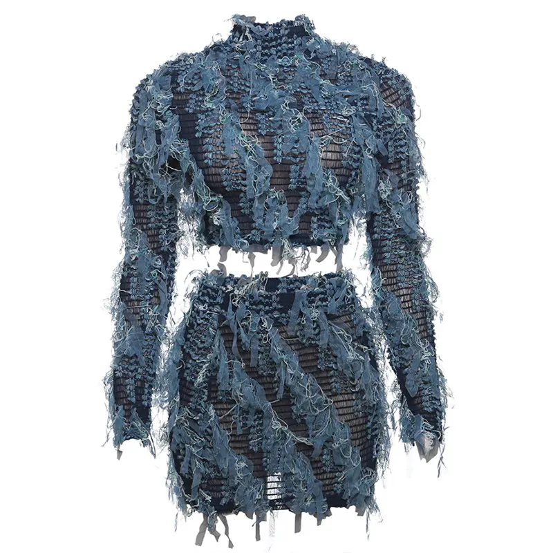 ווסטידוס דה גאלה סתיו/חורף 2024 אופנה חדשה נשים עגול שרוול ארוך רזה שמלת טמפרמנט צבע אחיד
