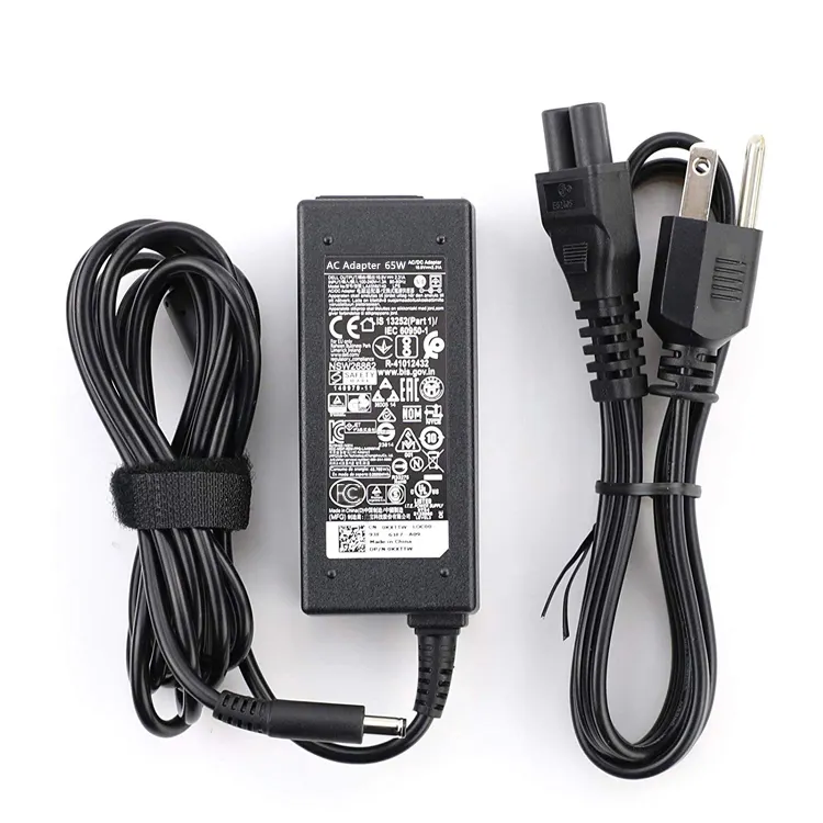 65W 19.5V 3.34A 4.5*3.0mm 도매 노트북 ac dc 충전기 DELL 범용 노트북 어댑터