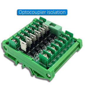 Microordenador de un solo chip de 6 canales, placa amplificadora de señal PLC, entrada y salida, aislamiento de fotoacoplador NPN PNP - Product Image 3