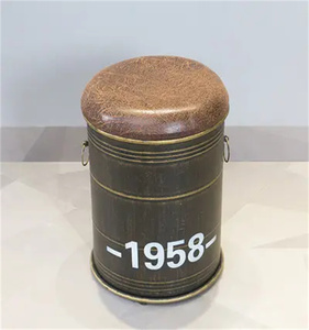 复古酒吧运动餐厅设计木制高度柜台凳子吧台单元家具套装 - Product Image 6