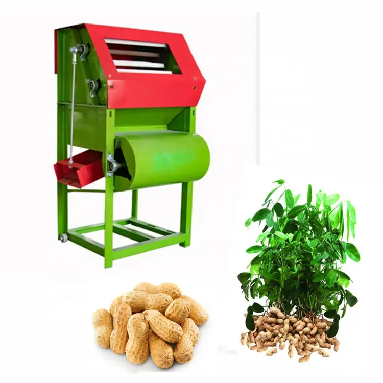Nueva máquina para recoger frutas de maní y descascarar nueces molidas con cojinete de motor confiable para uso doméstico Granjas al por menor