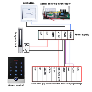 IP68 Impermeabile Standalone RFID Sistema di Controllo di Accesso T15 Metallo Tastiera di Tocco Porta di Controllo di Accesso Con ID lettore di Schede di EM - Product Image 6
