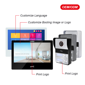 New Home Security Video Door Phone <strong>Intercom</strong> <strong>System</strong> <strong>2</strong>-Wire Video <strong>Intercom</strong> Kit with Smart Door Lock Metal Material <strong>Wifi</strong> Secure - Product Image 6