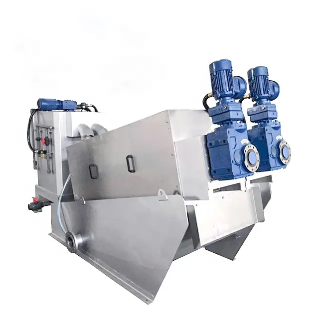 De lodo rotatorio máquina de deshidratación de lodos deshidratador de filtro de prensa