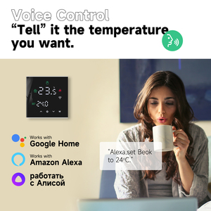 Termostato de temperatura con Control de pantalla táctil Digital de 16A, nuevo diseño, termostato inteligente Wifi con aplicación Tuya - Product Image 5