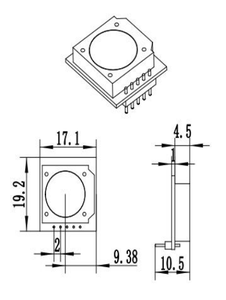 アルコール検出のための小さい普遍的な電気化学ホルムアルデヒドセンサーZE08B-CH2O - Product Image 2