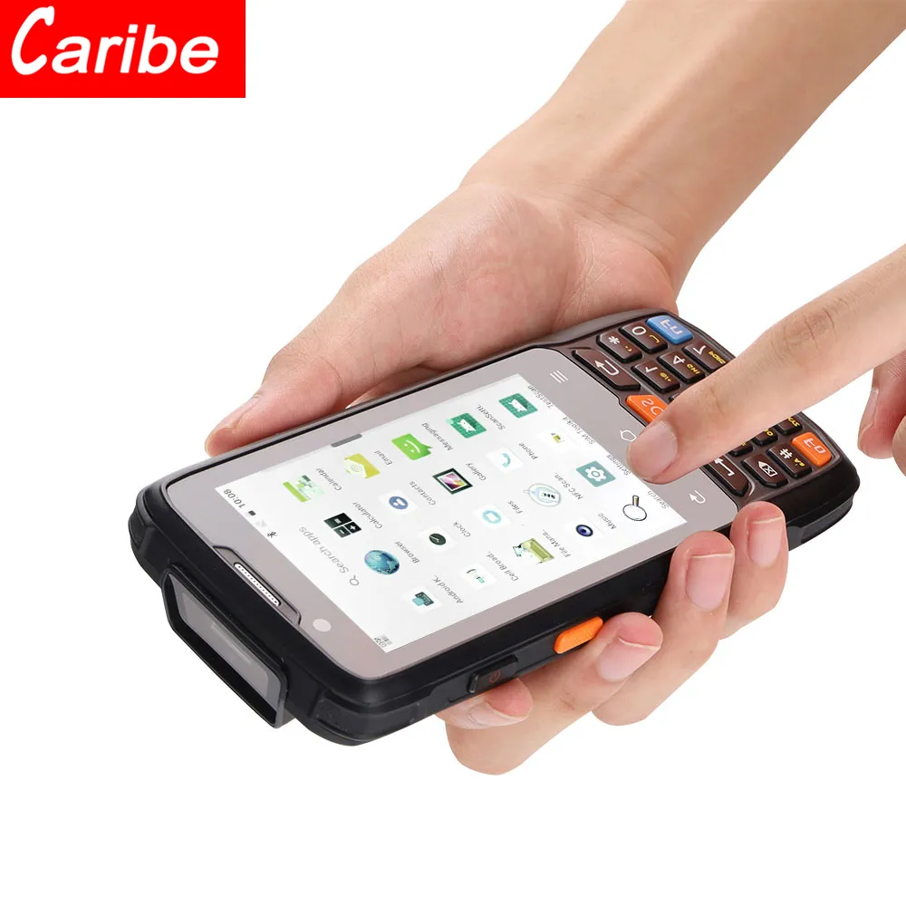 CARIBE Ultra Sottile Terminale Portatile Android PDA con Honeywell Scanner di Codici A Barre