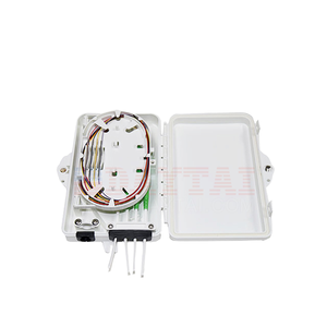Scatola di distribuzione in fibra ottica 4 Core scatola di giunzione in plastica impermeabile per reti di telecomunicazioni - Product Image 1
