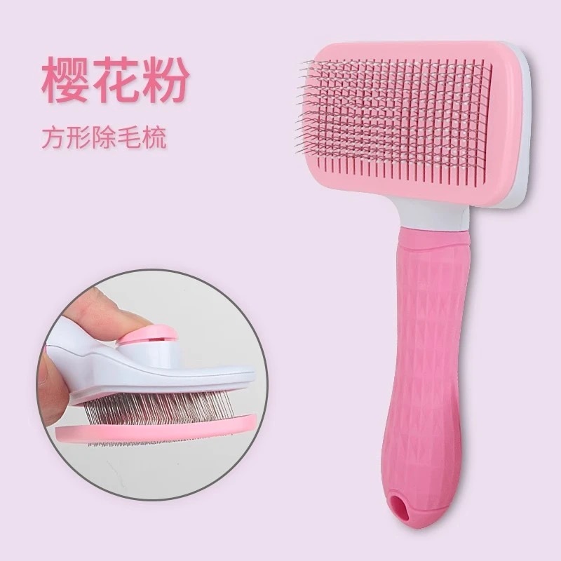 Pink square comb