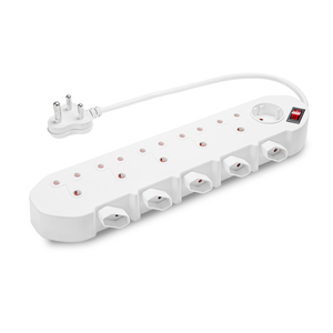 Sudáfrica 11 vías tira de alimentación multifuncional enchufe eléctrico extensión enchufe 16A toma de corriente - Product Image 3