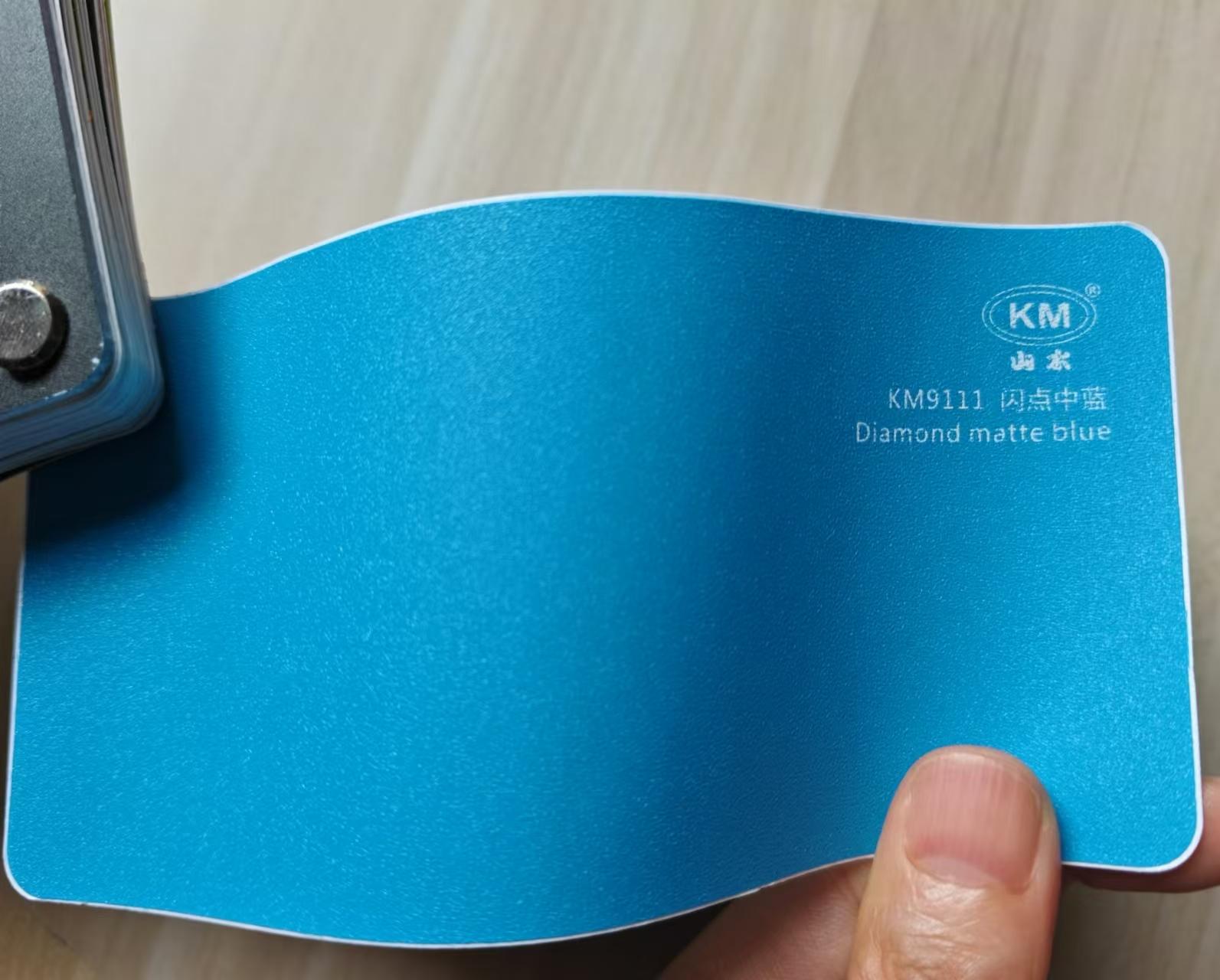 Diamond matte blue