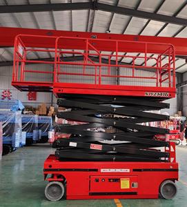 Mobile Scissor Lift <strong>Platform</strong> 320kg <strong>Load</strong> Capacity for Home Use Commercial Spaces-for Retail Machinery Restaurants Construction - Product Image 4