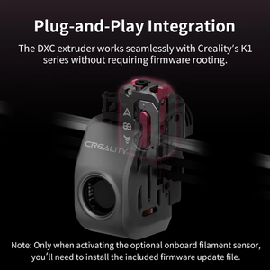 Creality K1 K1C K1 Max 3D yazıcı ekstrüzyon yükseltme mekanizması için Motor olmadan Phaetus DXC ekstruder kiti - Product Image 5