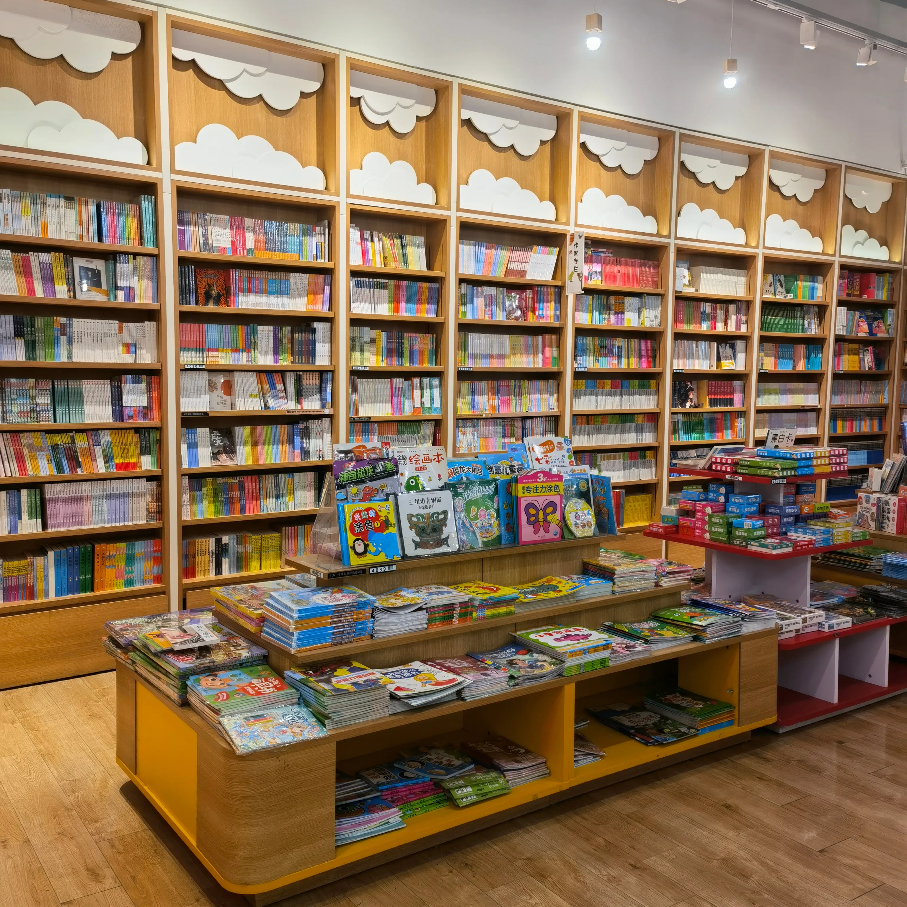 Estantes de biblioteca de madera personalizados al por mayor soporte de exhibición diseño de muebles de librería con estantería de armario de pared para librería