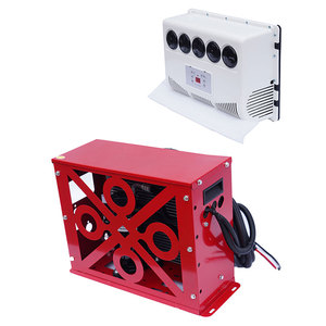Climatiseur de cabine de tracteur électrique à compresseur 12 v Climatiseur de stationnement de camion divisé 12 volts 24 volts Climatiseurs de camion