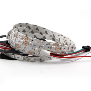 ไฟแถบแอลอีดี WS2812B รูปตัวแอลอีดีแสงแบบพับได้โคมไฟแถบไฟแถบ LED ขนาดเล็กแบบ SK6812พับเก็บได้แอดเดรส IP67สีขาว8มม. 1/2/3/4/5ม. - Product Image 3