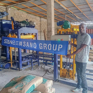 آلة صنع الطوب الهيدروليكية الأوتوماتيكية بالكامل لرصف الكتل الصلبة المجوفة للبيع في غانا - Product Image 2