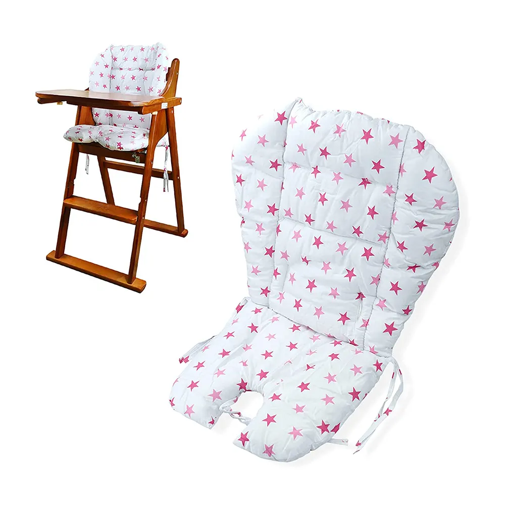5596 High Chair Pad Cushion Seat Cover Soft Comfortable Light Breathable, Cute Patterns Most Suitable Baby Soft Chair Wholesale