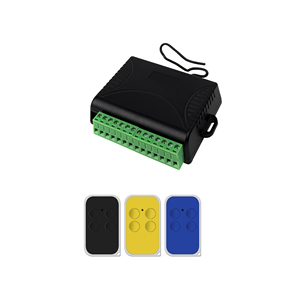 AC DC 12V-24V Tor öffner Universal empfänger mit Fernbedienung 433,92 MHz Externer Schalter Für Garagentor-Verschluss-Empfänger-Kit - Product Image 3