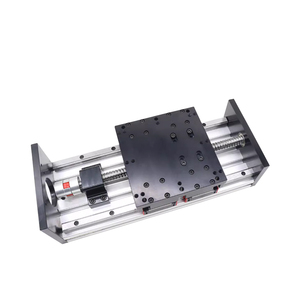 GX150 Tornillo de bola de doble riel Plataforma de movimiento de módulo de riel deslizante lineal pesado - Product Image 1