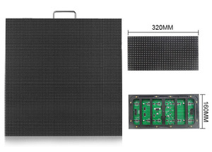 หน้าจอแสดงผล SMD LED P5กลางแจ้ง320*160มม. ความสว่างสูง6000CD ไฟโมดูล LED แบบเต็มสี - Product Image 2