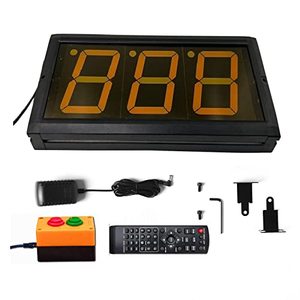 Led Digital 999 giorno ora minuto secondo conto alla rovescia Timer orologio con controllo pulsante - Product Image 6