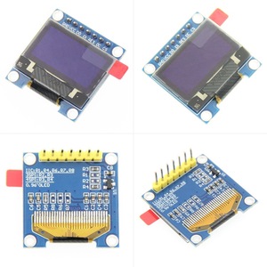 0,96-Zoll-OLED-Anzeigemodul, 12864 LCD-Bildschirm, SPI-Bildschirm mit seriellem Anschluss, Arduino Blue Light 7P