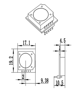 ME2-C2H5OH用燃料電池ブレステスターセンサーアルコールモジュール専門家効率的検出高度プロフェッショナル - Product Image 6