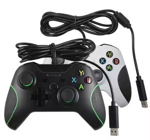Hotest USB เกมแพดแบบมีสายสำหรับ Xbox One/PC Windows 6แกนจอยสติ๊กแบบสั่นสะเทือน Microsoft สำหรับ Xbox Series ตัวควบคุมวิดีโอเกม Mando - Product Image 2