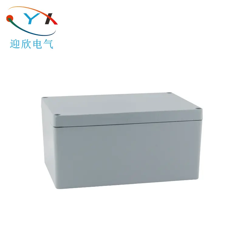 Medidor de caixa elétrica de chapa metálica para uso externo, caixa de metal de junção de alumínio e aço inoxidável