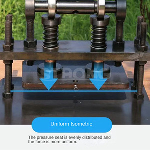 Manuel kalıp kesme makinesi küçük basınç kalıp damgalama örnek kesme makinesi kesme deri körleme makinesi ManualDie kesici - Product Image 4