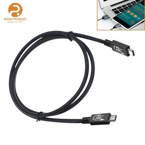 Cavo professionale personalizzato USB4.0 a USB tipo C trasmissione ad alta velocità Bio per la trasmissione dei dati - Product Image 5