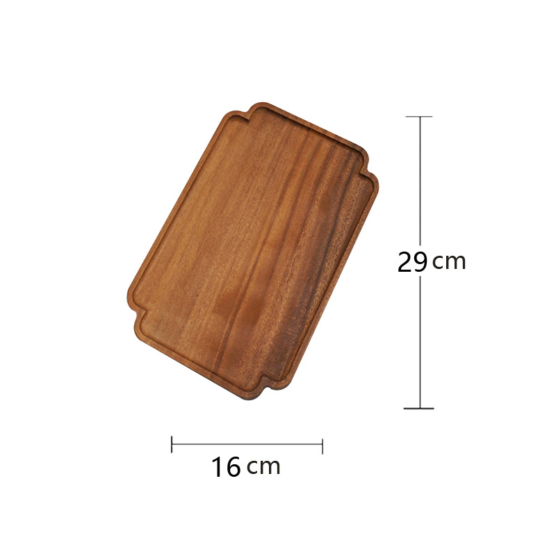 Plato con borde de encaje 16*29cm - Grosor 15mm