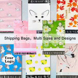 Enveloppes en poly biodégradables écologiques à impression personnalisée enveloppe expresse en poly Sac d'expédition postale d'emballage de courrier - Product Image 5