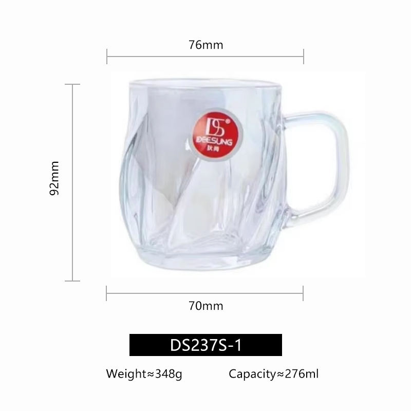 DS237S Couleur arc-en-ciel 276 ml ensemble de 6 pièces