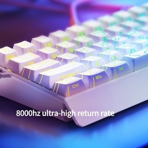 Irok mercury68 max nhanh chóng kích hoạt chuyển đổi từ bàn phím có dây rt0.001 mm 8KHz 256kHz Độ trễ thấp chơi game Bàn phím argb Hot-Swap - Product Image 5