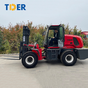 Xe Nâng Hàng TDER Trung Quốc 2.5 3 5 7 Tấn Off Road 4WD 4X4 Xe Nâng Địa Hình Gồ Ghề Giá Xe Nâng Diesel - Product Image 5