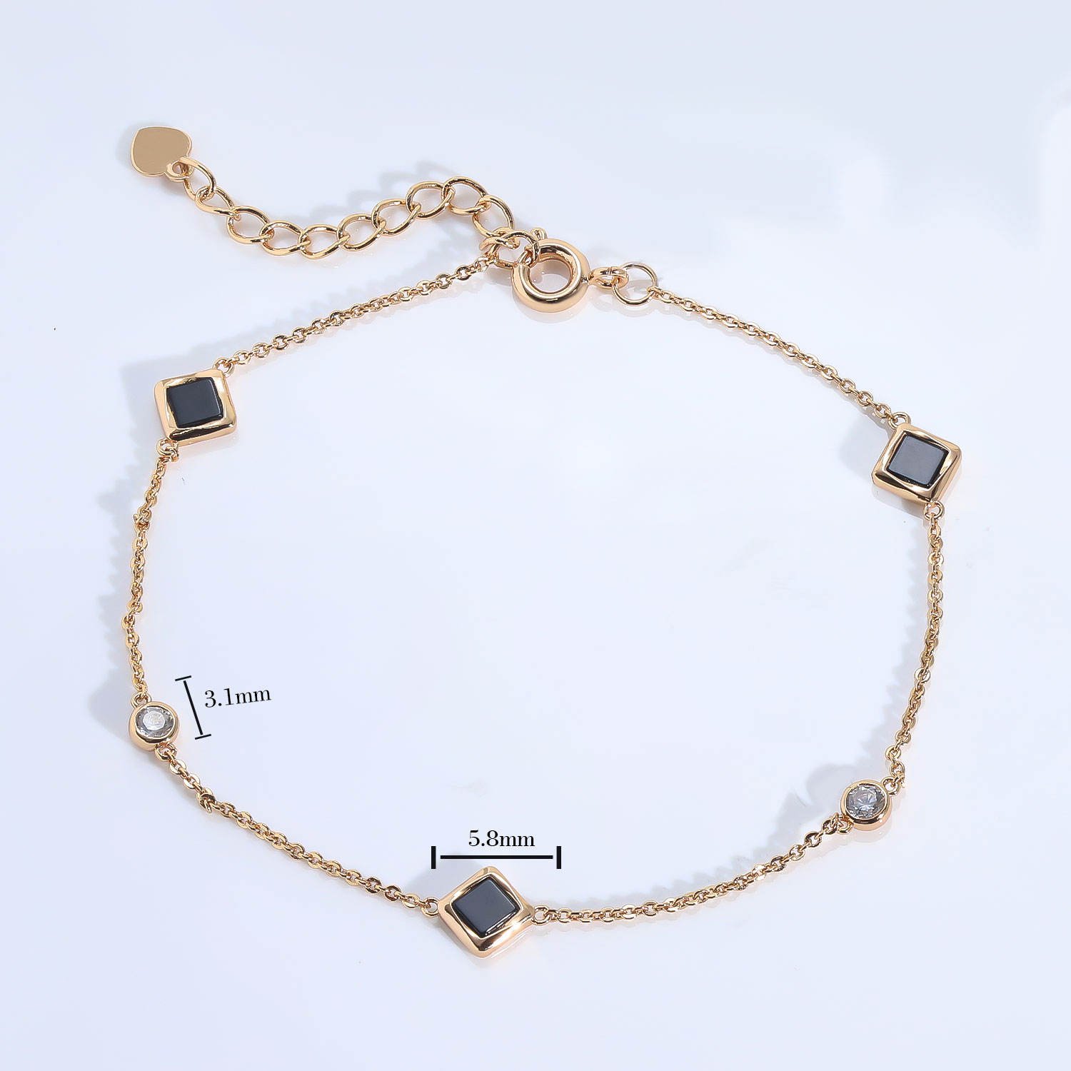 สร้อยข้อมือ1สไตล์1.6กรัม