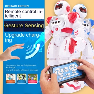 Robot inteligente de dibujos animados para hombre y mujer, juguetes de plástico duradero, Sensor infrarrojo eléctrico, Control remoto, canto para educación temprana - Product Image 3