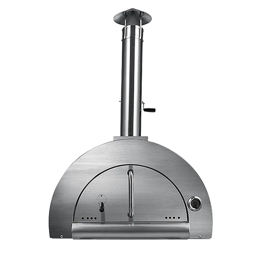 ITOP-horno de leña para Pizza, horno de Pizza de acero inoxidable