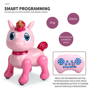 <strong>New</strong> Arrivals Pink Horse Smart <strong>RC</strong> Robot <strong>Toys</strong> Kids Interactive Intelligent Remote Control Animal Robot 2.4G Radio Control <strong>Toys</strong> - Product Image 6